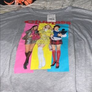 Brand new clueless crop T-shirt.